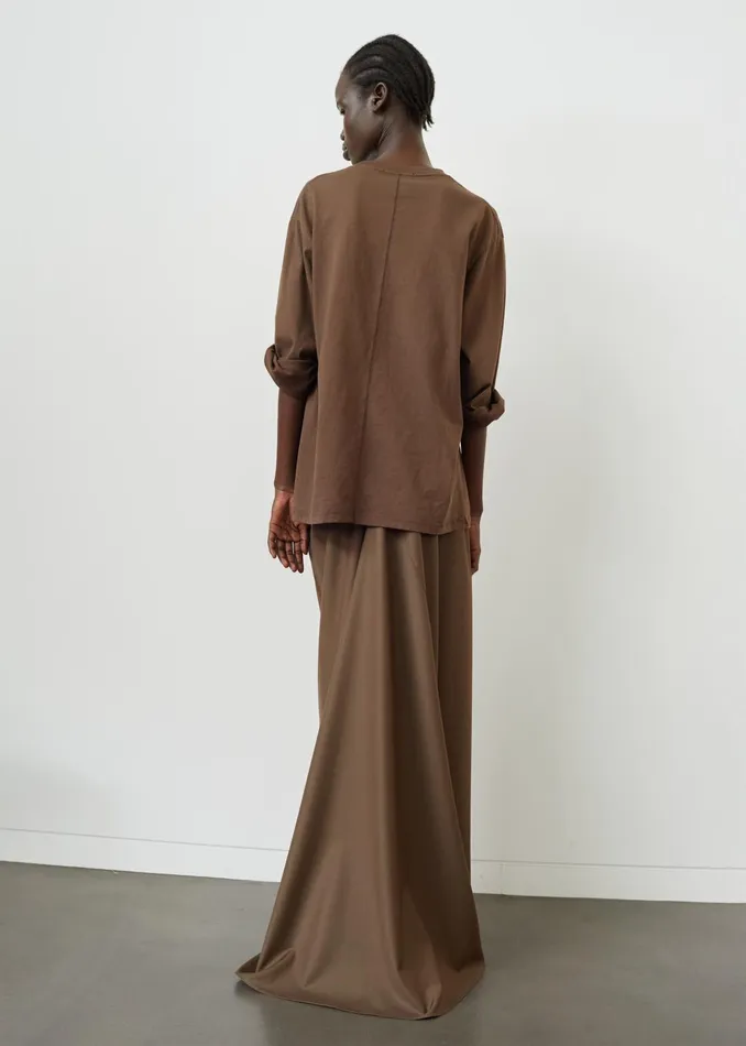 The Frankie Shop Bottoms Eloise Maxi Skirt 8211 Brown 8211 Women