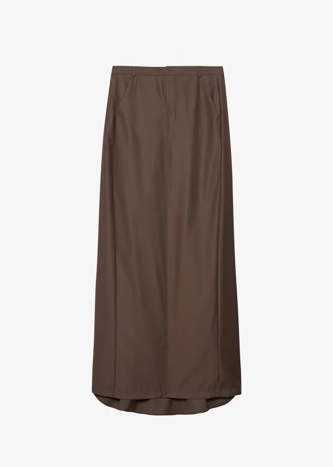 The Frankie Shop Bottoms Eloise Maxi Skirt 8211 Brown 8211 Women