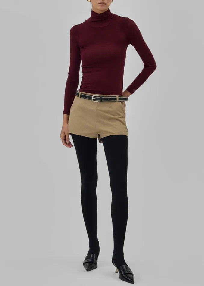 The Frankie Shop Bottoms Rolen Hot Pants 8211 Beige 8211 Women