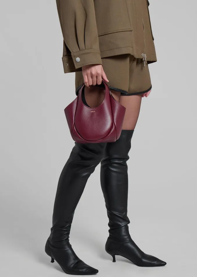 The Frankie Shop Coperni Mini Bucket Swipe Bag 8211 Red 8211 Women