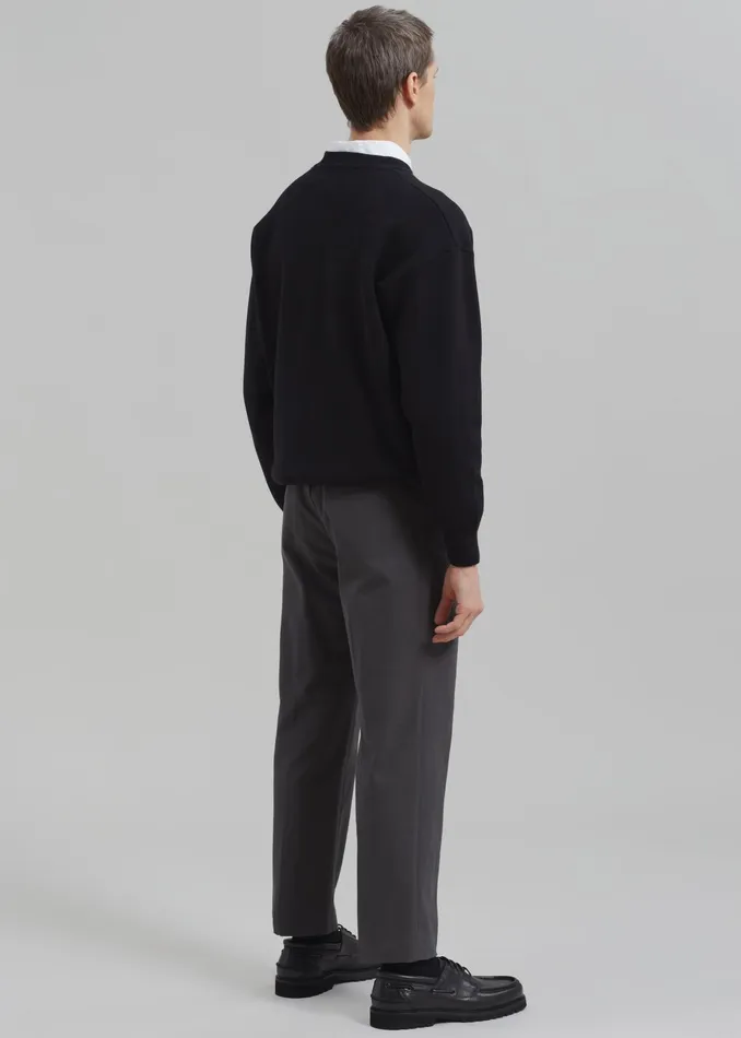 The Frankie Shop Knitwear Arne Sweater 8211 Black 8211 Men