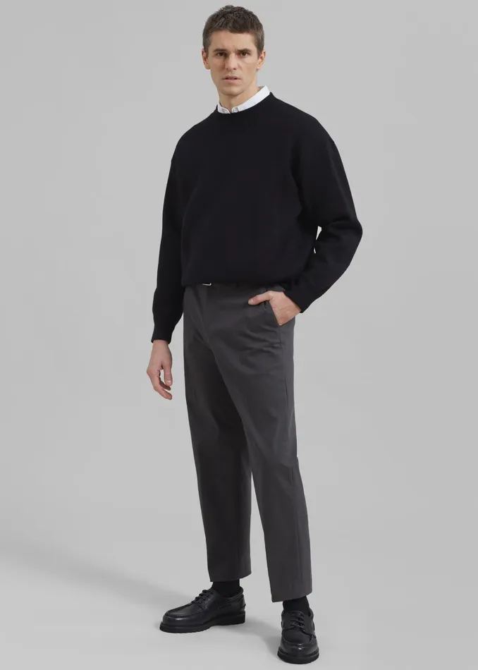 The Frankie Shop Knitwear Arne Sweater 8211 Black 8211 Men