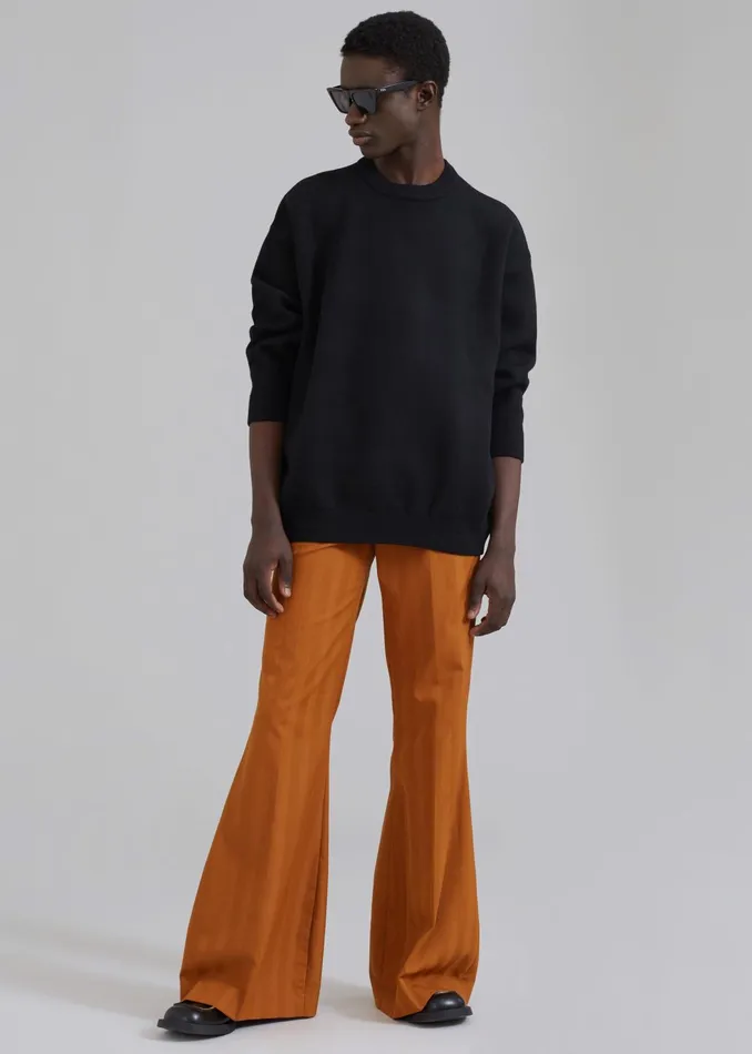 The Frankie Shop Knitwear Arne Sweater 8211 Black 8211 Men