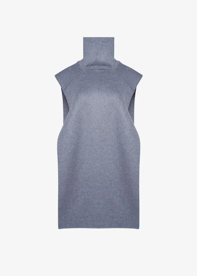 The Frankie Shop Knitwear Bevza Manishka Vest 8211 Grey 8211 Women