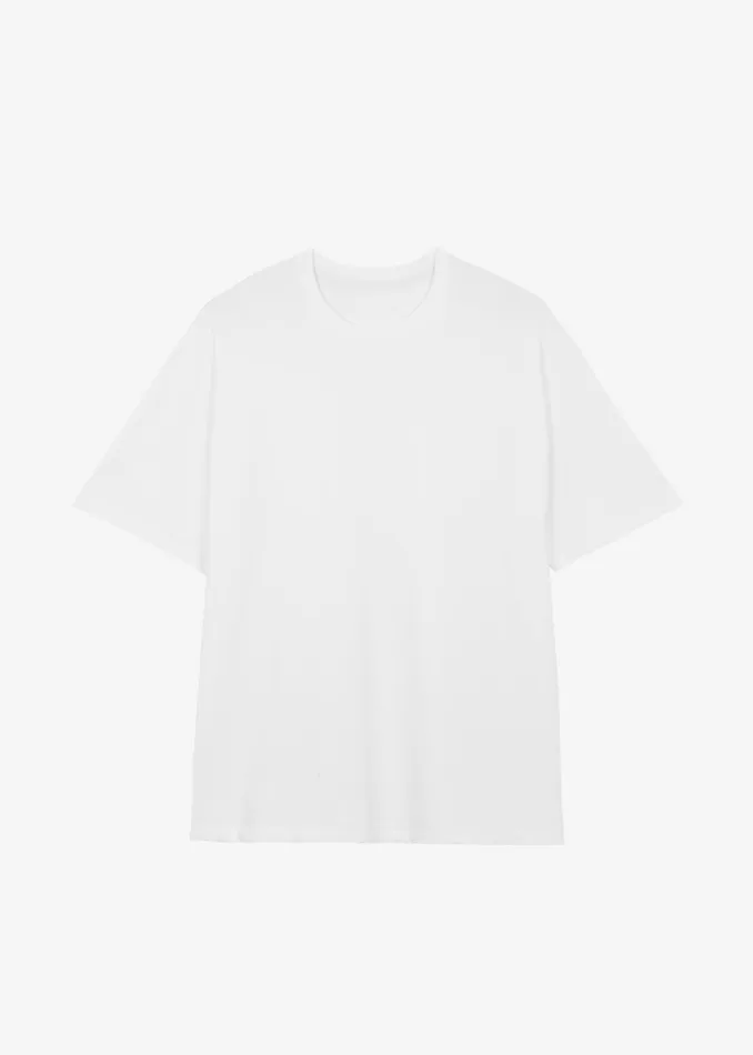 The Frankie Shop Tops Avak Oversized Tee 8211 White 8211 Women