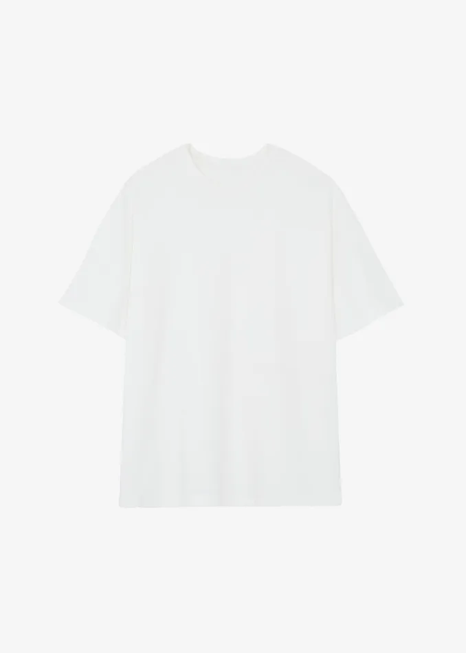 The Frankie Shop Tops Faro Boxy Tee 8211 White 8211 MenWomen