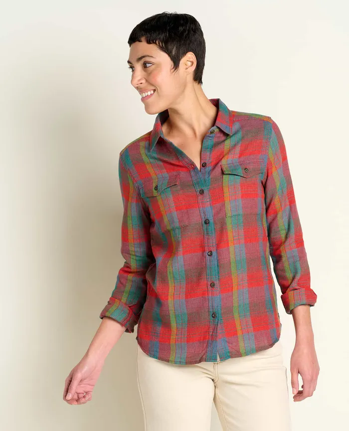 Tops and TShirts ToadandCo Women8217s ReForm Flannel Shirt Winterberry