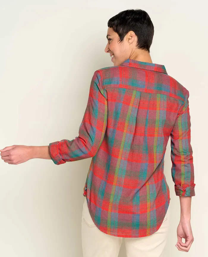 Tops and TShirts ToadandCo Women8217s ReForm Flannel Shirt Winterberry