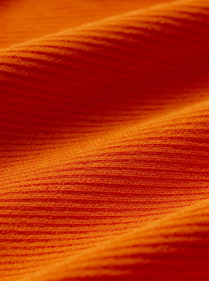 Tops Women Alice Olivia Dolan Pullover Orange Blaze