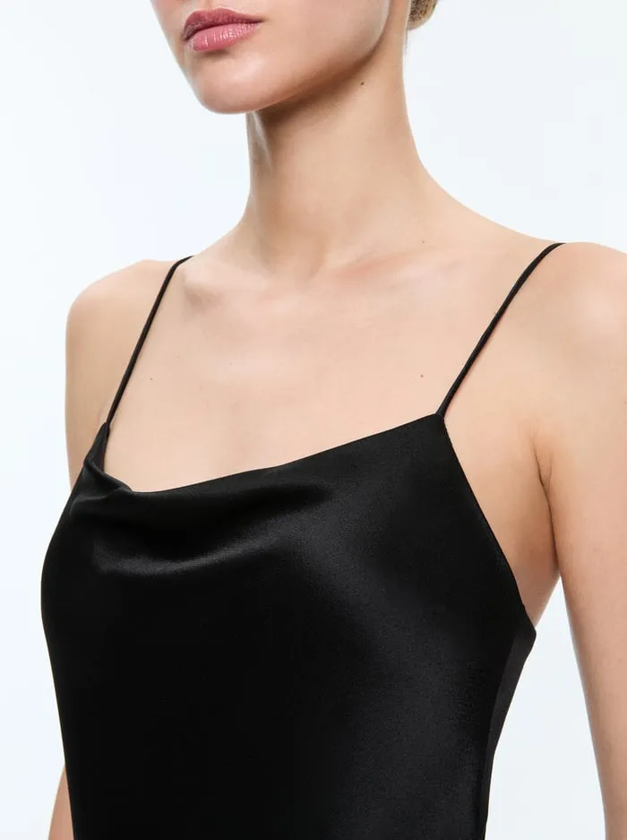 Tops Women Alice Olivia Harmon Bodysuit Black
