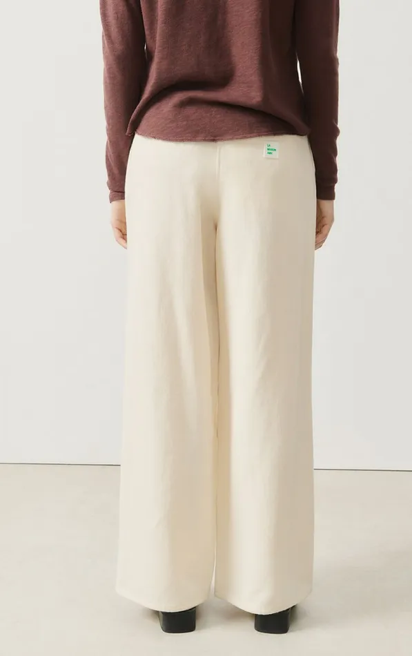 Trousers Afaz Ecru Women American Vintage Trousers Trousers Afaz Ecru Women American Vintage Trousers