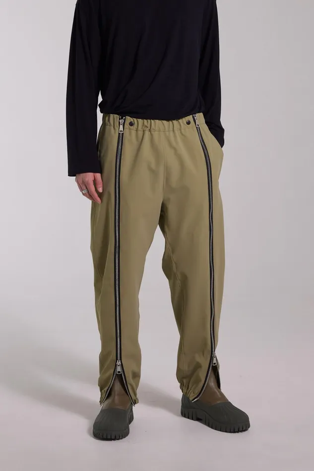 Trousers Men Stutterheim Bromma Matte Trouser Aloe
