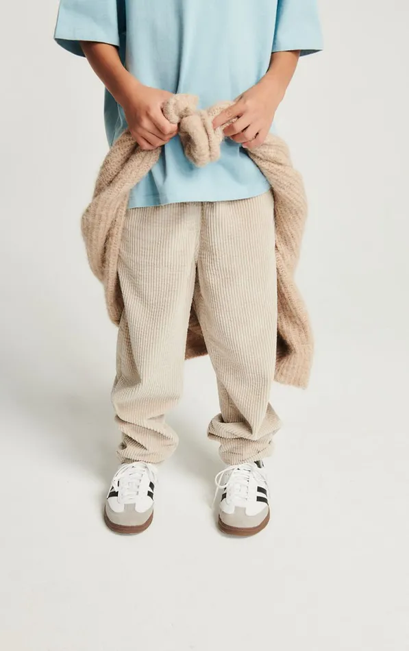 Trousers Padow Ecru Vintage Kids American Vintage Trousers and Shorts