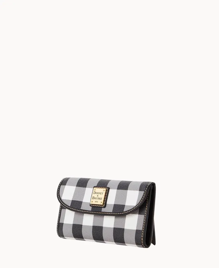 Tucker Continental Clutch Black ManWoman Dooney and Bourke Wallets Tucker Continental Clutch Black ManWoman Dooney and Bourke Wallets