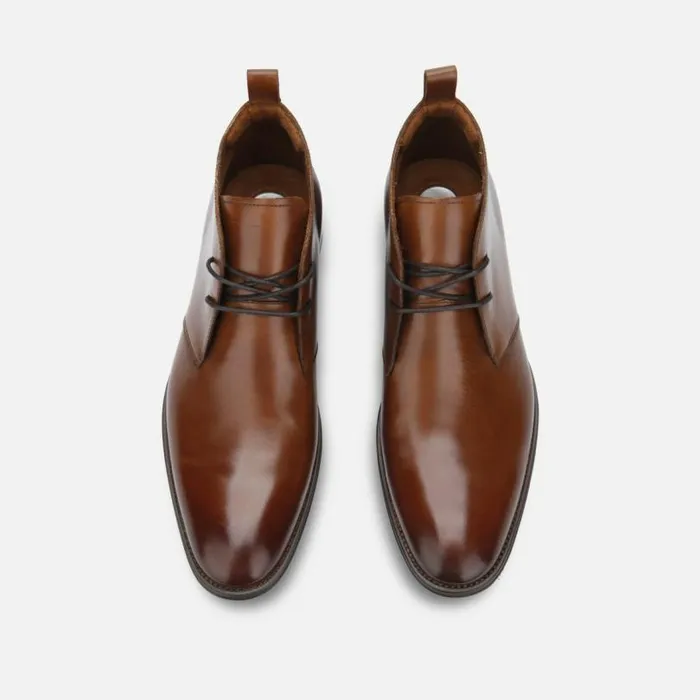 Tully Leather Chukka Boot Cognac Men Kenneth Cole Boots
