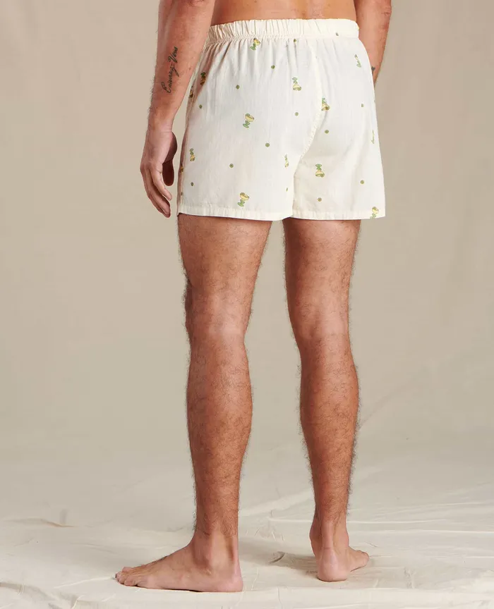 Underwear and Accessories Men8217s Woven Boxer Salt Happy Hour Print ToadandCo