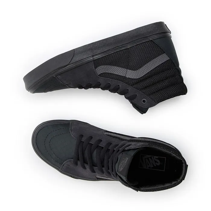 Vans Classics Men Ballistic Mix Sk8Hi Shoes Black