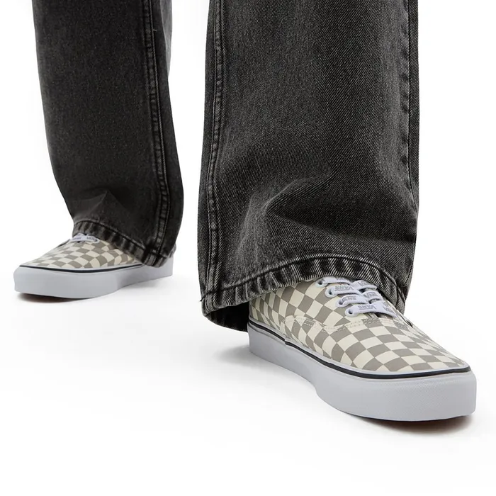 Vans Classics Men Check Authentic Shoes Grey