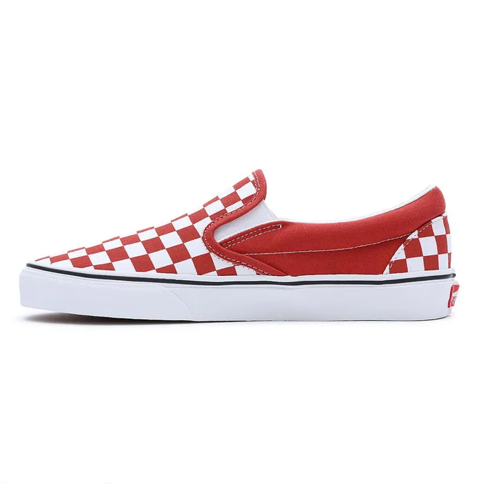 Vans Classics Men Color Theory Classic SlipOn Shoes Red