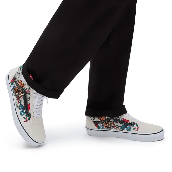 Vans Classics Men Old Skool Tiger Floral Shoes Multicolour