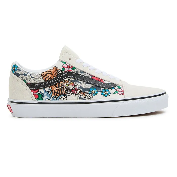 Vans Classics Men Old Skool Tiger Floral Shoes Multicolour