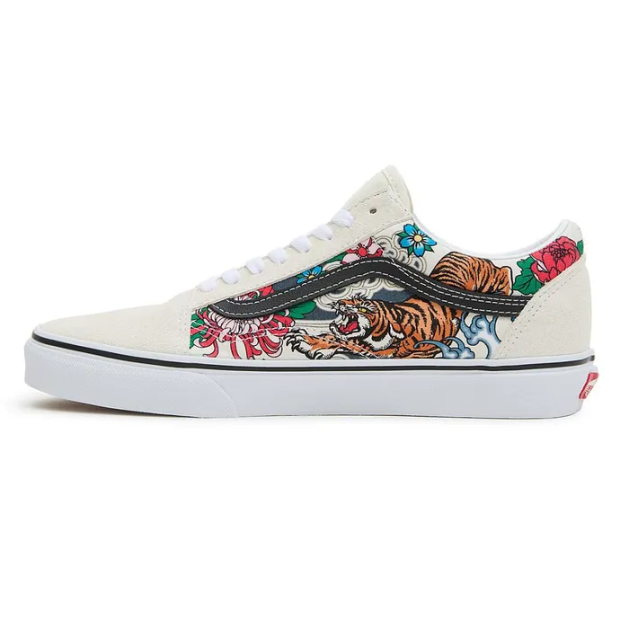 Vans Classics Men Old Skool Tiger Floral Shoes Multicolour