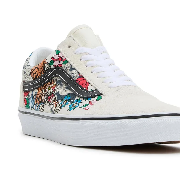 Vans Classics Men Old Skool Tiger Floral Shoes Multicolour