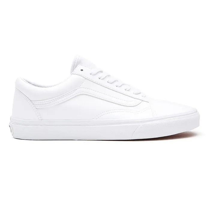 Vans Classics Women Classic Tumble Old Skool Shoes White