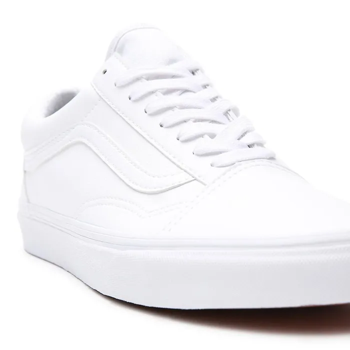 Vans Classics Women Classic Tumble Old Skool Shoes White