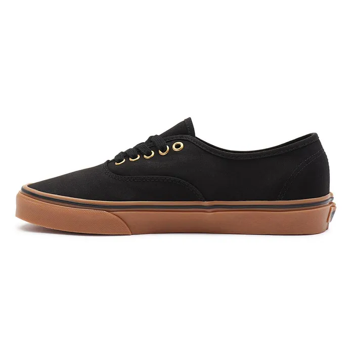 Vans Classics Women Gum Authentic Shoes Black Brown