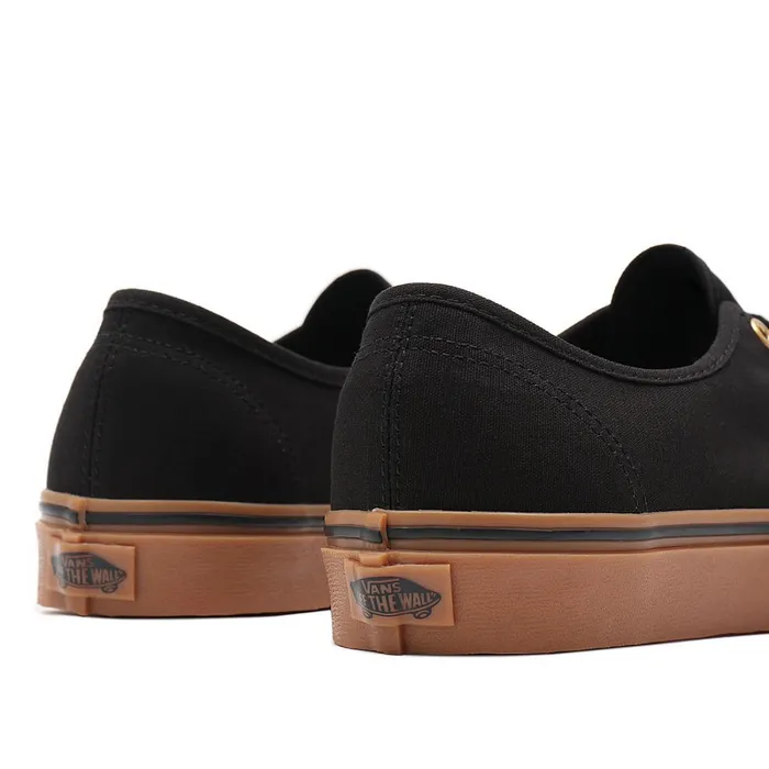 Vans Classics Women Gum Authentic Shoes Black Brown