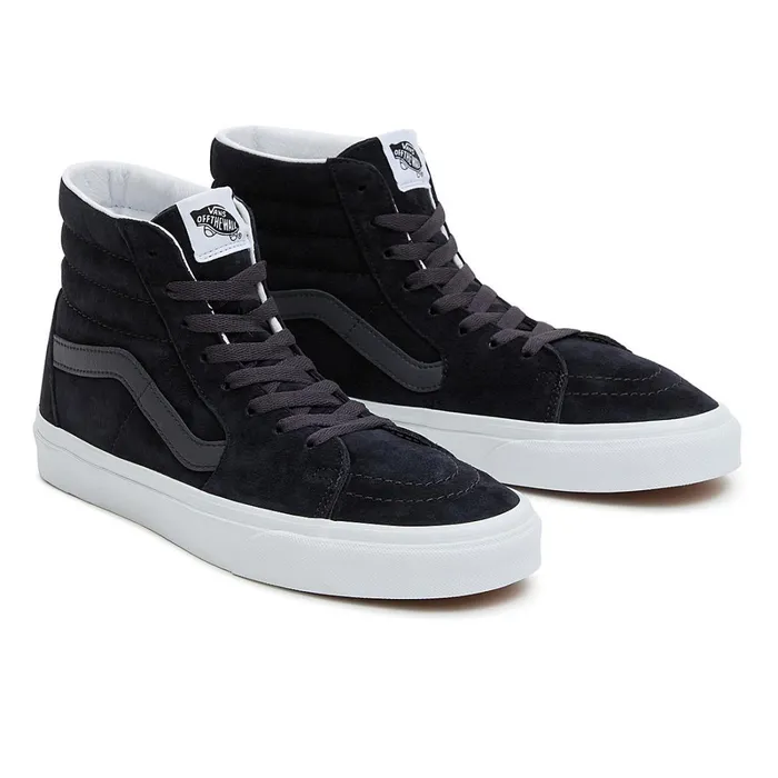Vans Classics Women Pig Suede Sk8Hi Shoes Blue