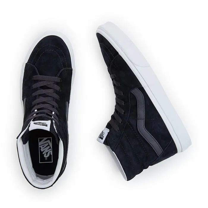 Vans Classics Women Pig Suede Sk8Hi Shoes Blue