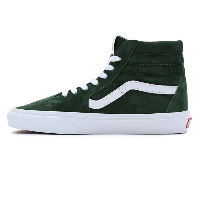 Vans Classics Women Pig Suede Sk8Hi Shoes Green