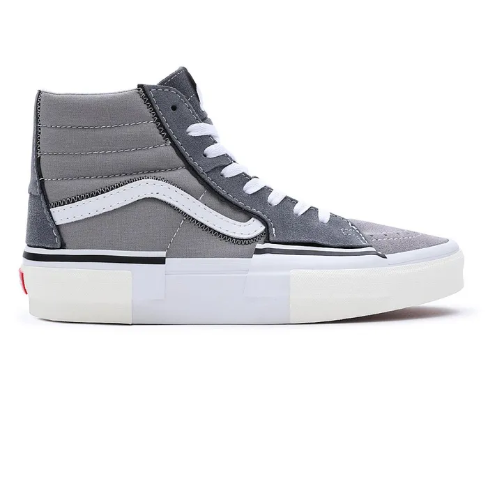 Vans Classics Women Sk8Hi Reconstruct Shoes Grey