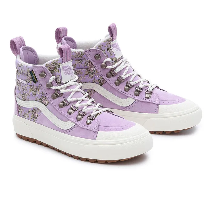 Vans Classics Women Vintage Floral Sk8Hi DR MTE2 Shoes Purple