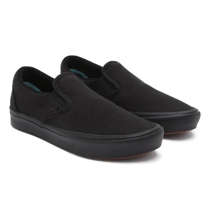 Vans Comfycush Shoes WomenMen Classic ComfyCush SlipOn Shoes Black