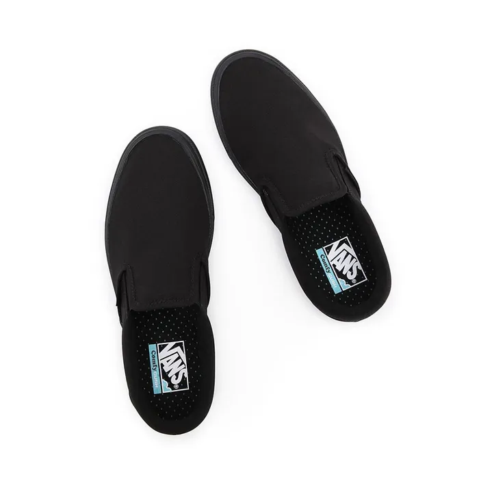 Vans Comfycush Shoes WomenMen Classic ComfyCush SlipOn Shoes Black