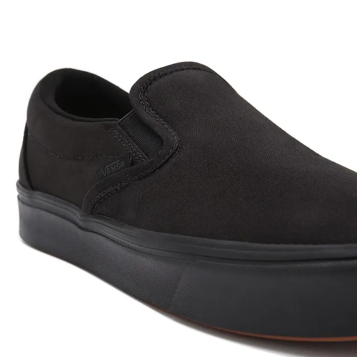 Vans Comfycush Shoes WomenMen Classic ComfyCush SlipOn Shoes Black