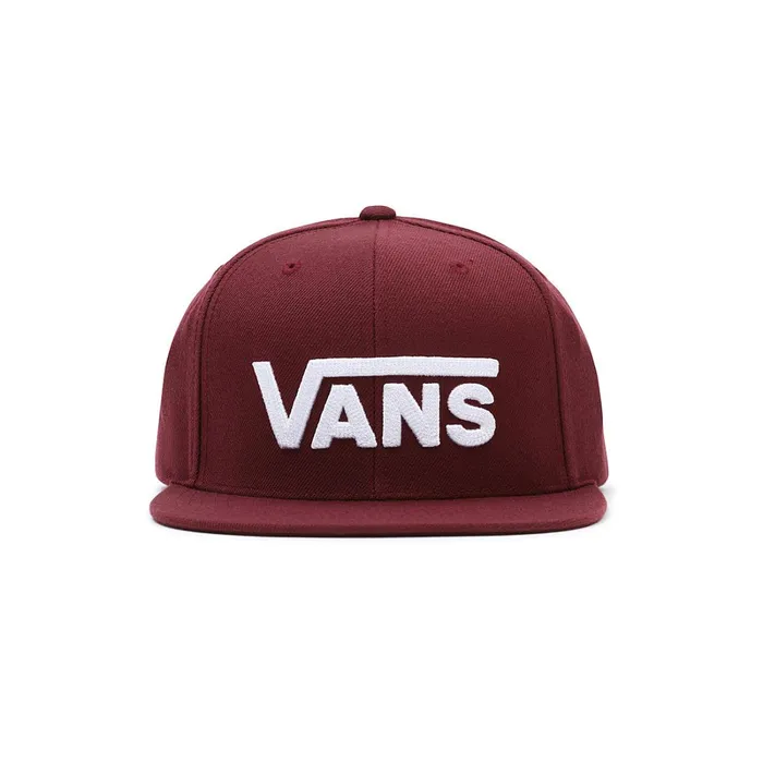 Vans Hats and Beanies Men Drop V Snapback Hat Red