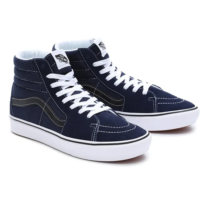 Vans HiTop Shoes Men ComfyCush Sk8Hi Shoes Blue
