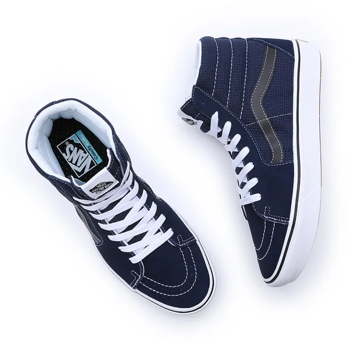 Vans HiTop Shoes Men ComfyCush Sk8Hi Shoes Blue