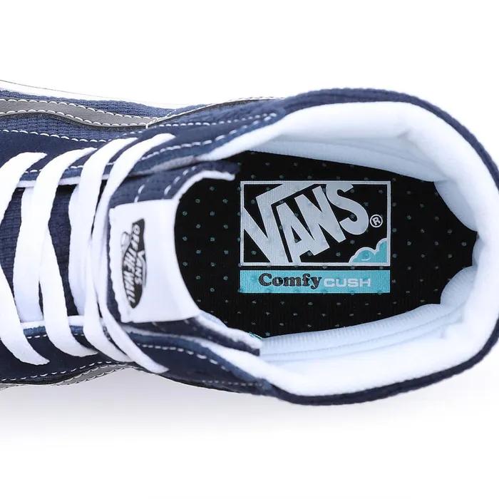 Vans HiTop Shoes Men ComfyCush Sk8Hi Shoes Blue