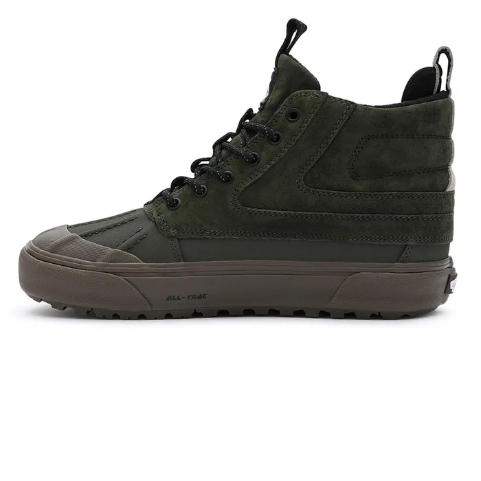 Vans HiTop Shoes Men Sk8Hi Del Pato MTE2 Shoes Green