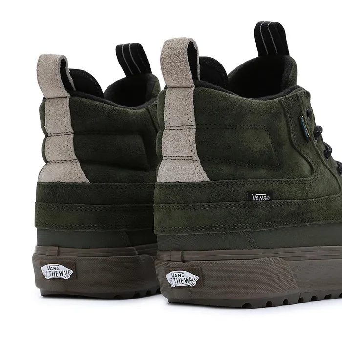 Vans HiTop Shoes Men Sk8Hi Del Pato MTE2 Shoes Green