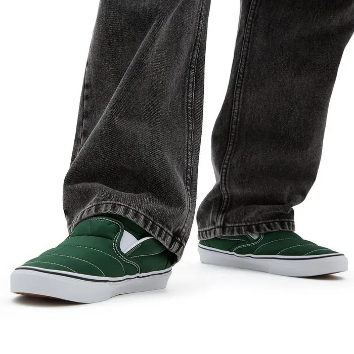Vans HiTop Shoes Men SlipOn Mid Shoes Green
