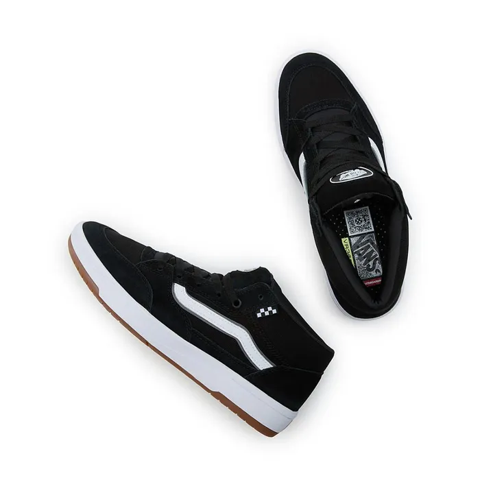 Vans HiTop Shoes Men Zahba Mid Shoes Black