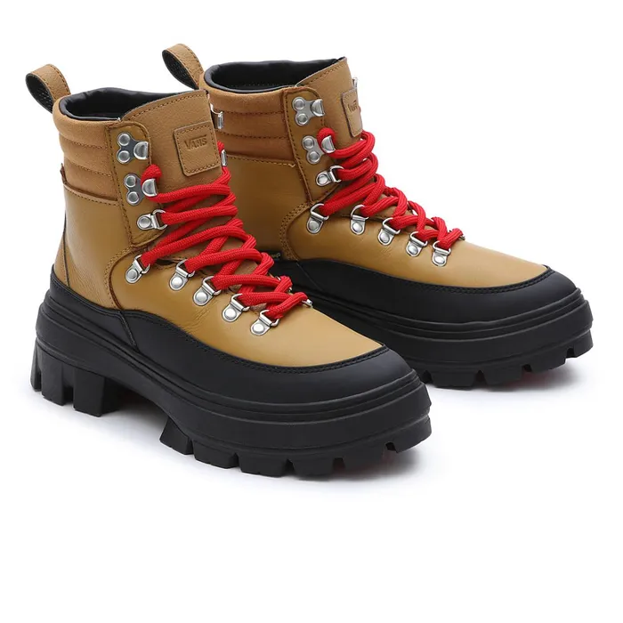 Vans HiTop Shoes Women Colfax Elevate MTE2 Shoes Brown