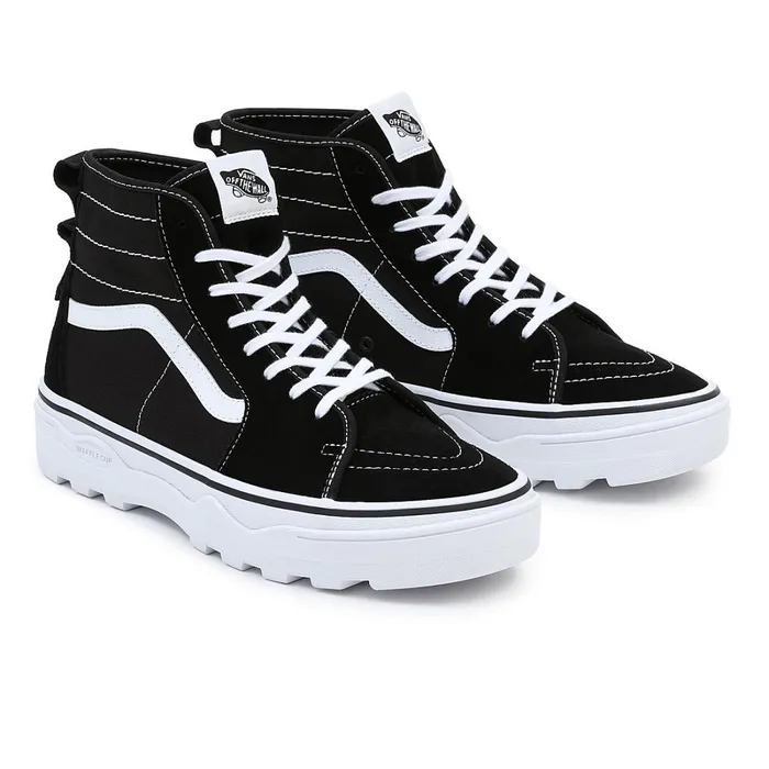 Vans HiTop Shoes Women Sentry SK8Hi WC Shoes Black