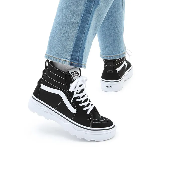 Vans HiTop Shoes Women Sentry SK8Hi WC Shoes Black